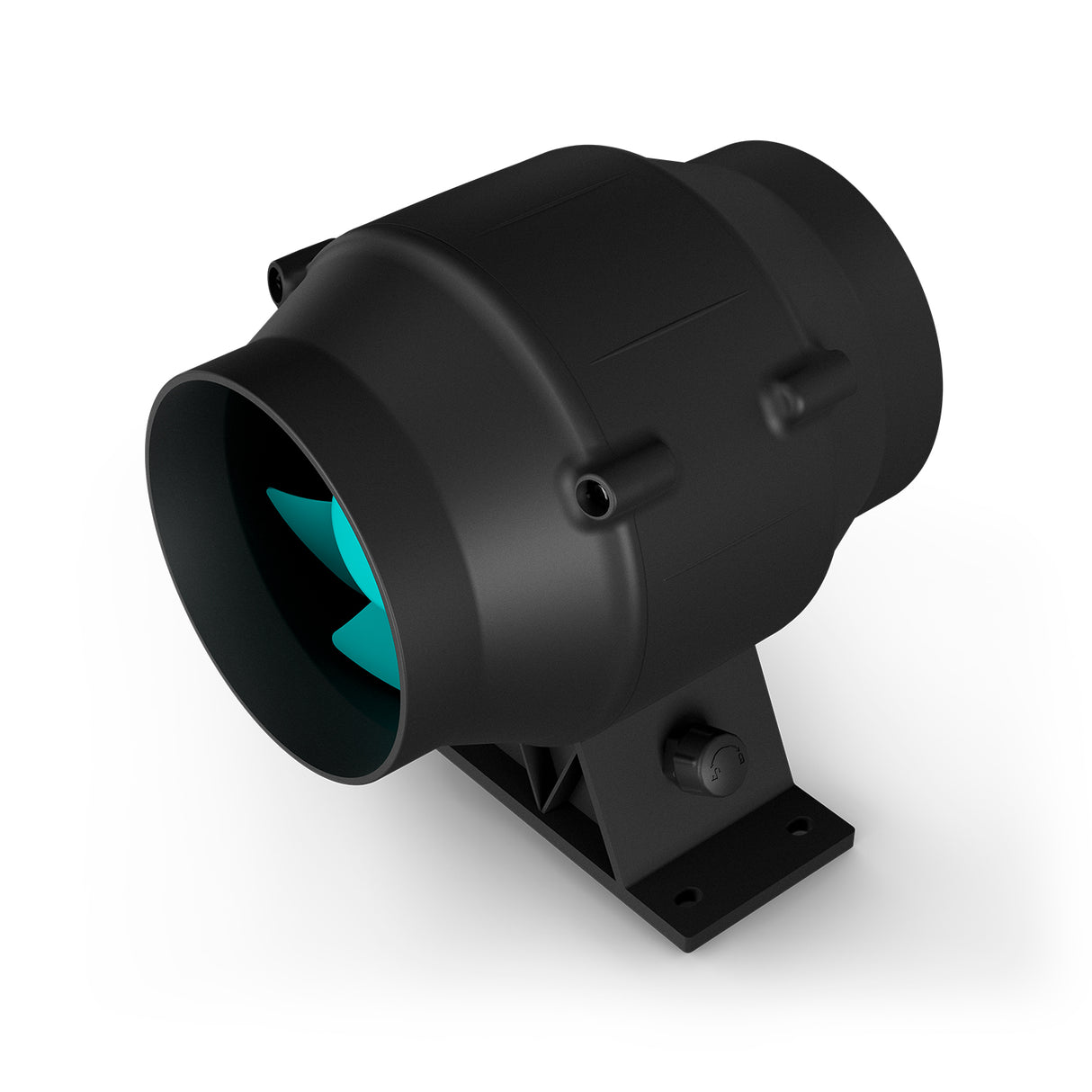 LITELINE 4” EC MixFlow Inline Fan – IP68 Waterproof, Variable Speed Control