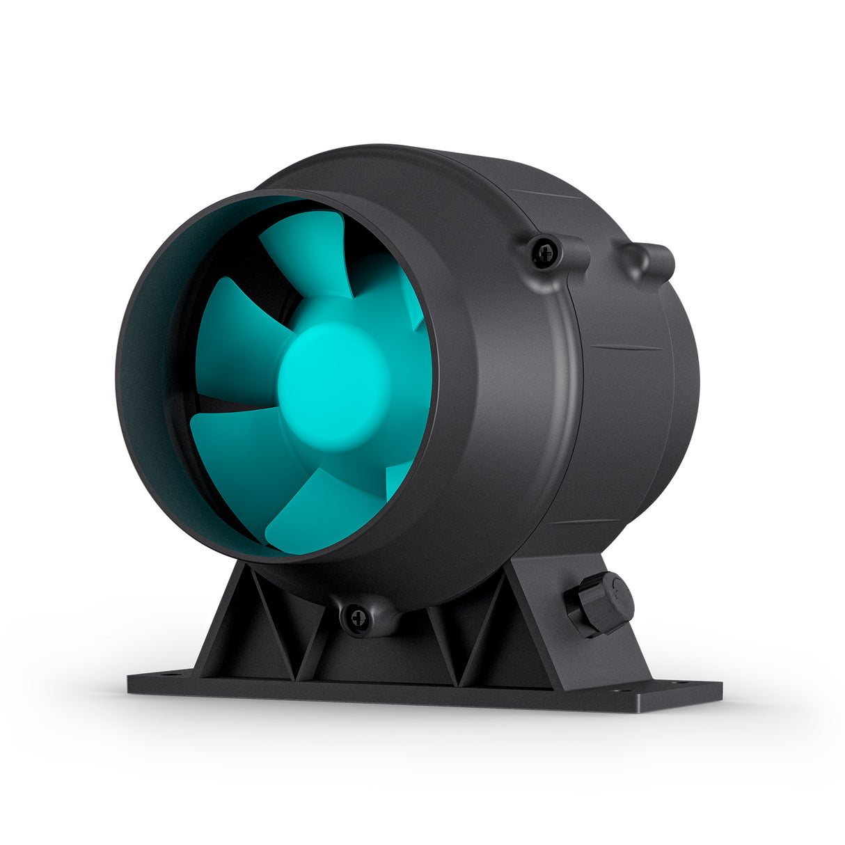 LITELINE 4” EC MixFlow Inline Fan – IP68 Waterproof, Variable Speed Control