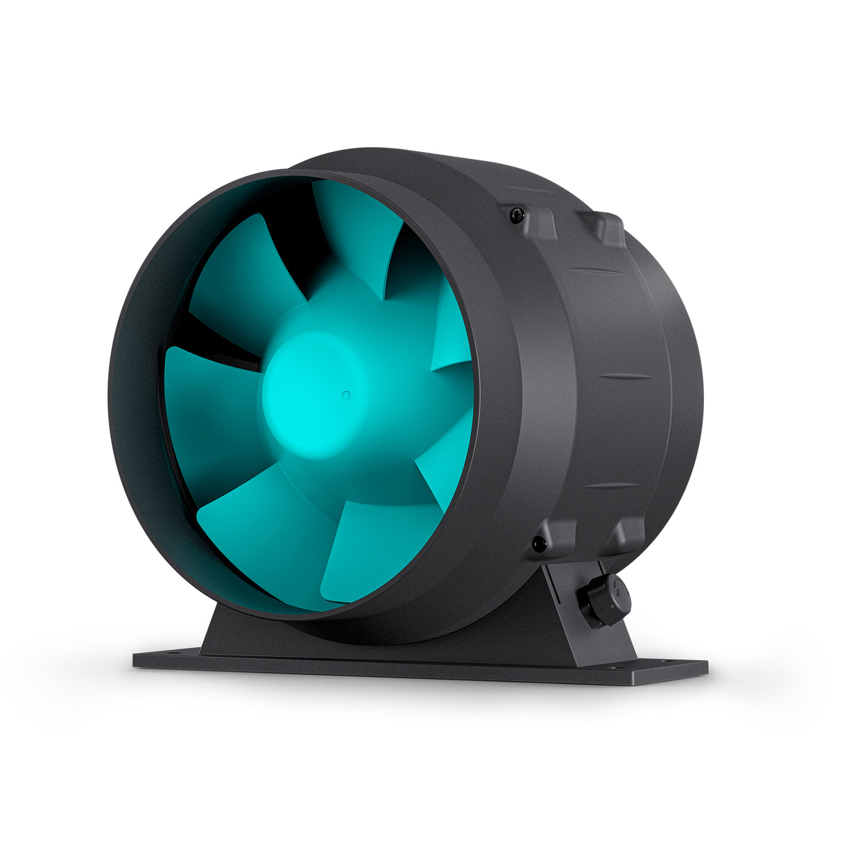 LITELINE 6.3” EC MixFlow Inline Fan – IP68 Waterproof, Variable Speed Control