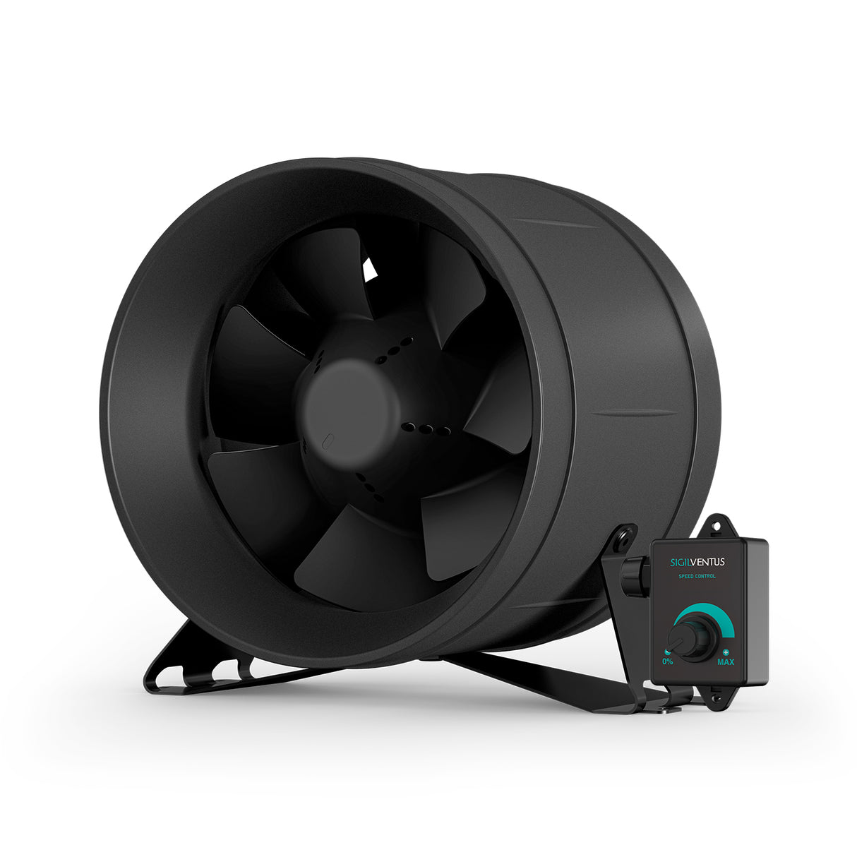 LITELINE 10” EC MixFlow Inline Fan – IP68 Waterproof, Variable Speed Control