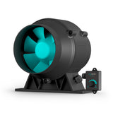 LITELINE 4” EC MixFlow Inline Fan – IP68 Waterproof, Variable Speed Control