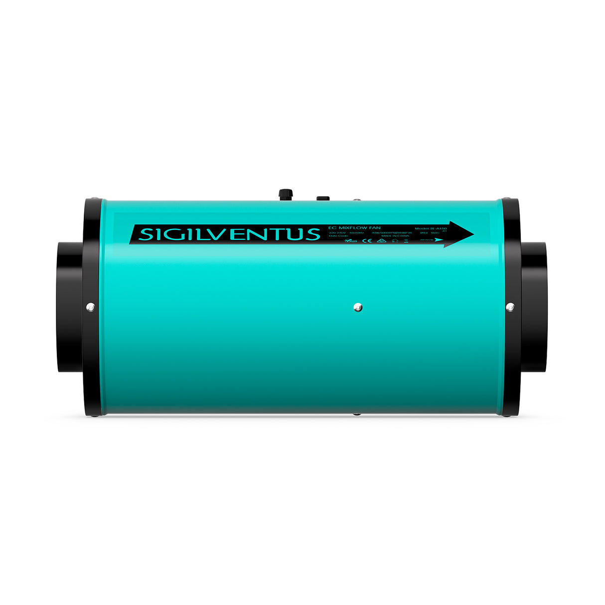 PROLINE SILENCED 6” EC Inline Fan – Compact & Quiet Ventilation for Hydroponic Grow Tents