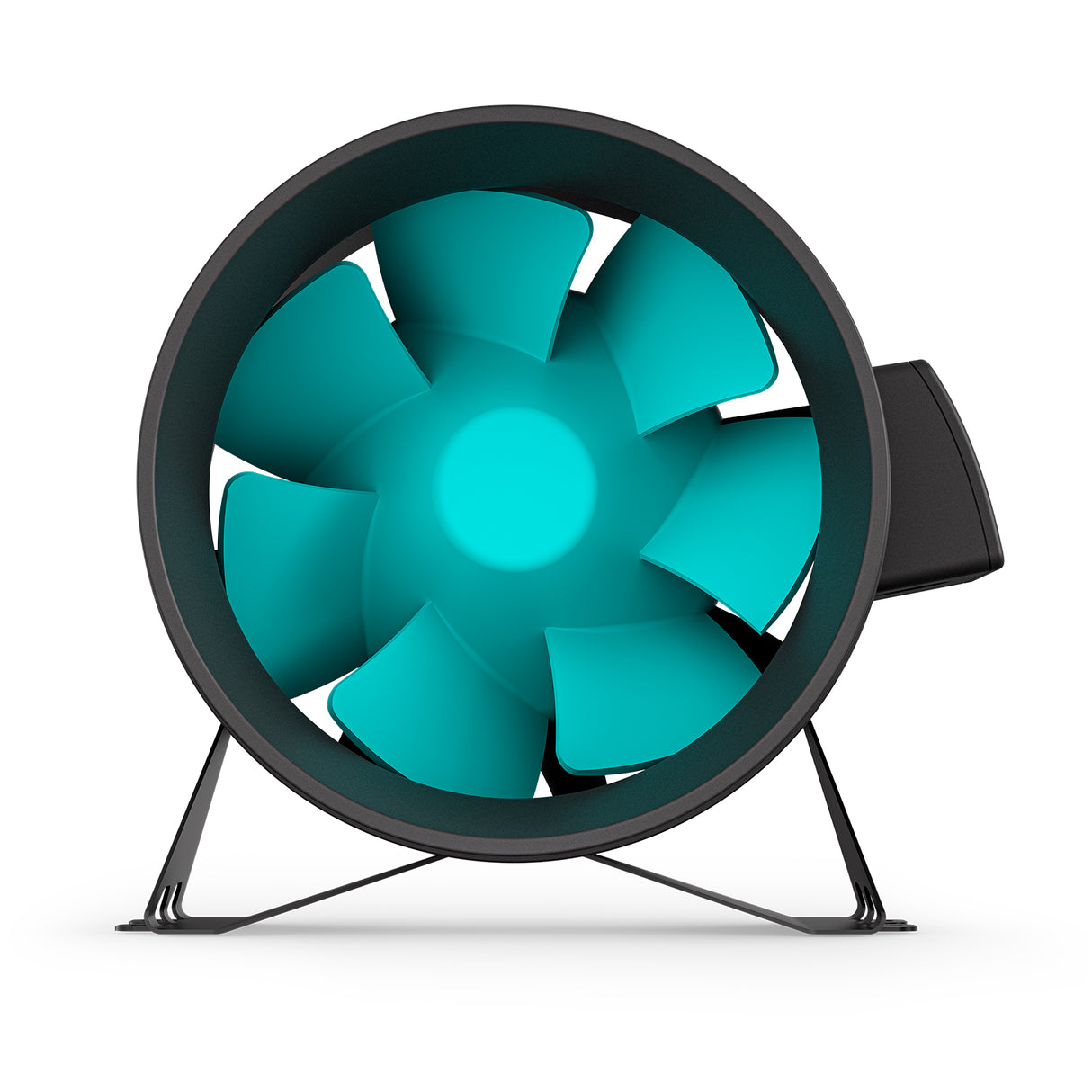 LITELINE 8” EC MixFlow Inline Fan – IP68 Waterproof, Variable Speed Control