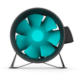 LITELINE 8” EC MixFlow Inline Fan – IP68 Waterproof, Variable Speed Control