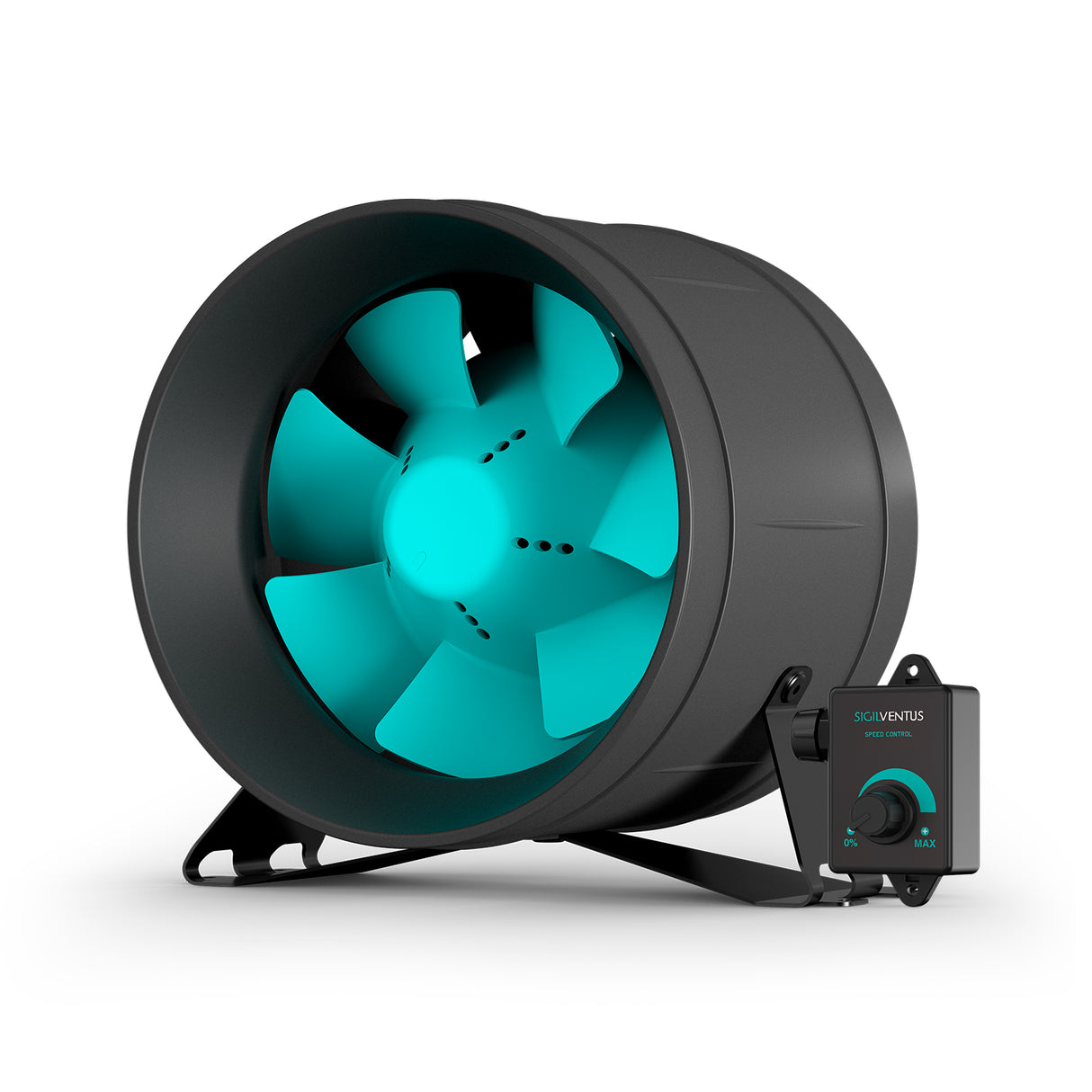 LITELINE 10” EC MixFlow Inline Fan – IP68 Waterproof, Variable Speed Control