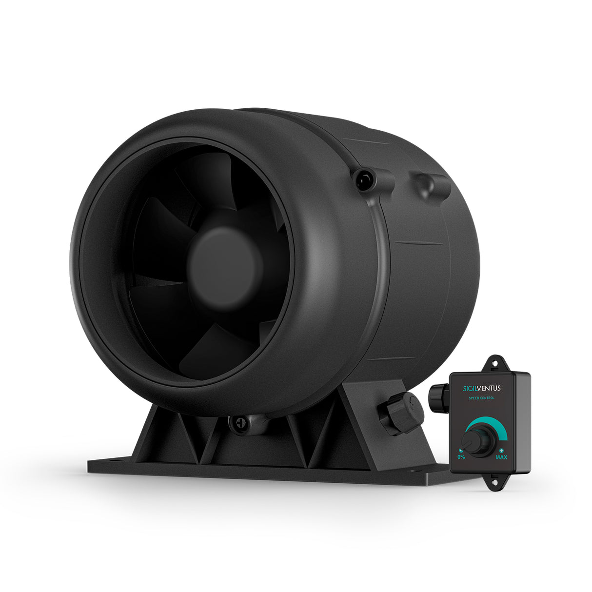 LITELINE 5” EC MixFlow Inline-Lüfter – IP68 wasserdicht, variable Geschwindigkeitsregelung